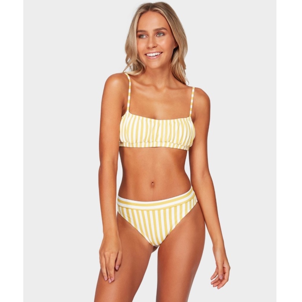 🔥🔥BILLABONG - RETRO STRIPE BRALETTE MAUI SET🔥🔥 - Picture 8 of 9